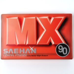 Saehan MX 90 Blank Cassette Tape Sealed Type I Korea