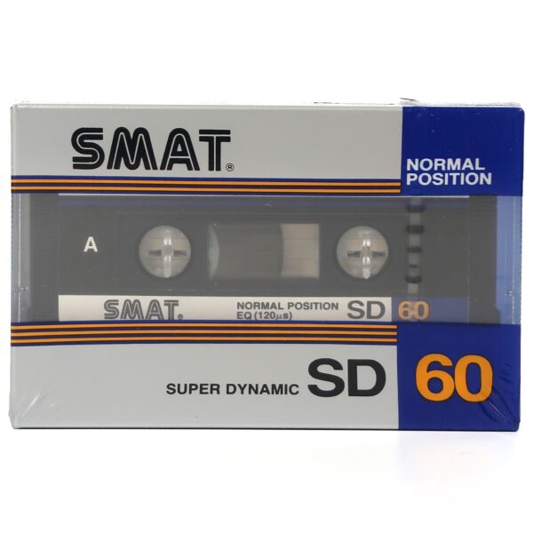 Smat SD 60 Blank Cassette Tape Sealed Type I Korea