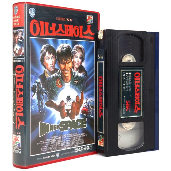 Innerspace (1987) Korean VHS Rental [NTSC] Korea Steven Spielberg
