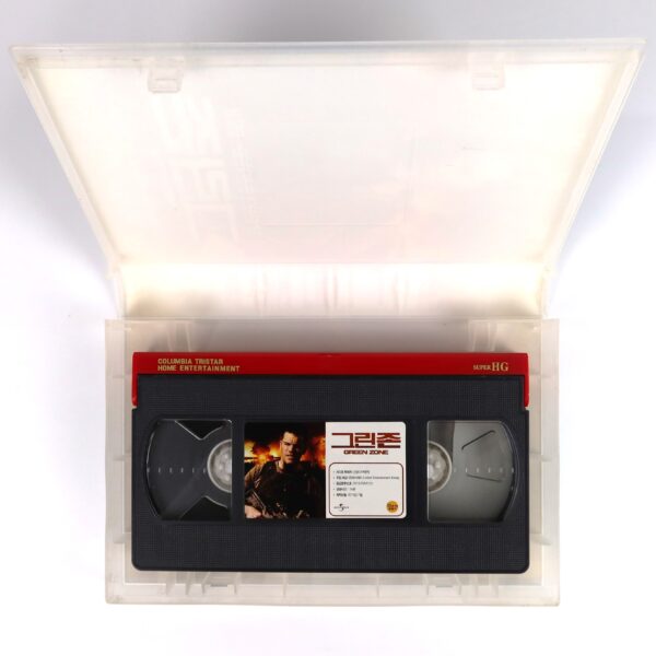 Green Zone (2010) Korean Very Late VHS Rental [NTSC] Korea Matt Damon