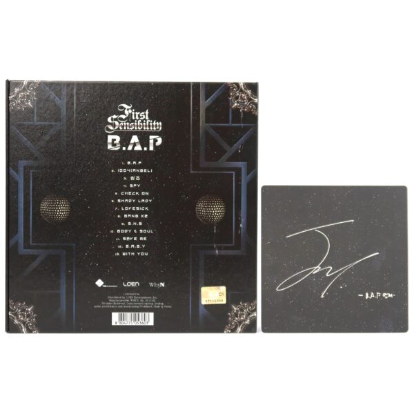 B.A.P - First Sensibility Album CD + Youngjae Photocard K-Pop 2014