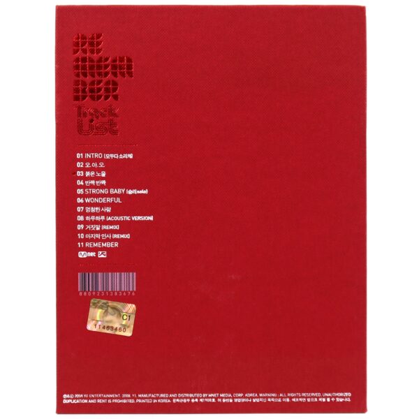 IMG_6072 Bigbang - Remember Album CD Complete Set K-Pop 2008 YG Mnet