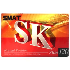 Smat SK 120 Blank Cassette Tape Sealed Type I Korea [2]