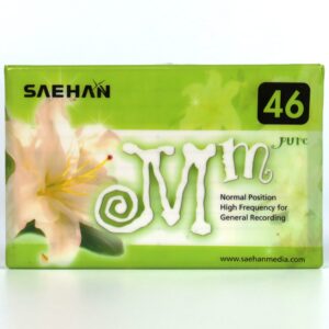 Saehan Mm 46 Pure Blank Cassette Tape Sealed Type I Korea Green
