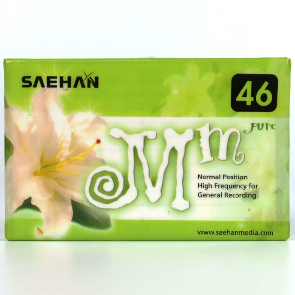 Saehan Mm 46 Pure Blank Cassette Tape Sealed Type I Korea Green