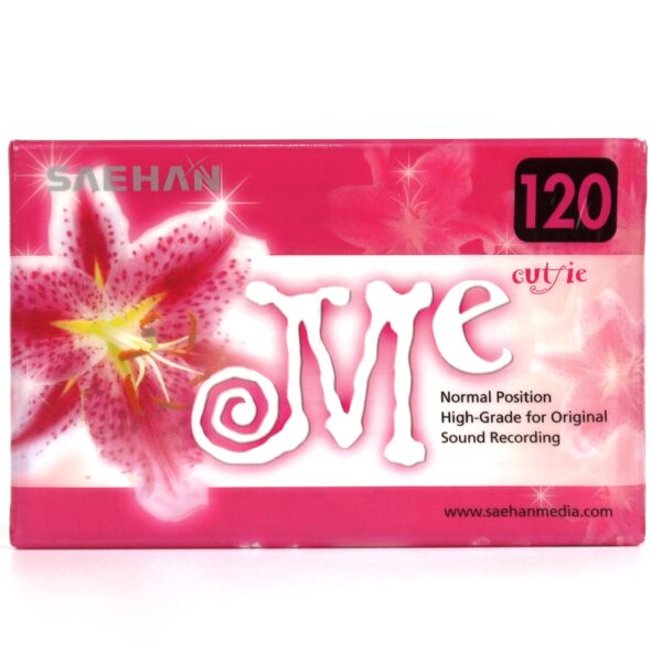 Saehan Me 120 Cutie Pink Blank Cassette Tape Sealed Type I Korea