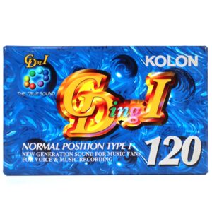Kolon CDing I 120 Blank Cassette Tape Sealed Type I Korea