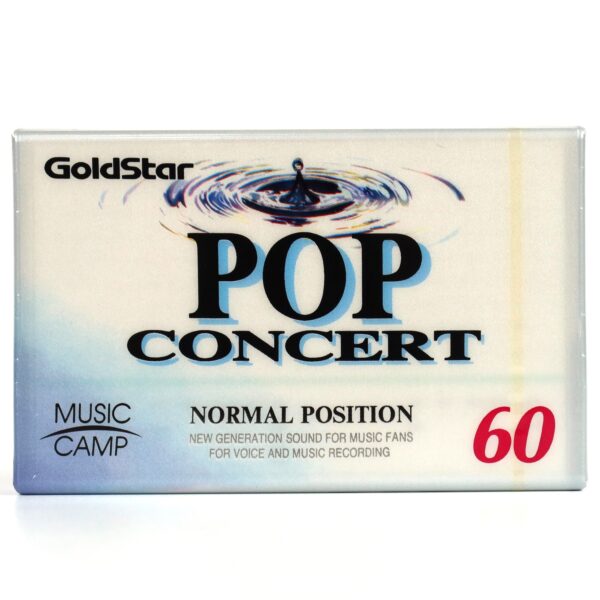 Goldstar Pop Concert 60 Blank Cassette Tape Sealed Type I Korea