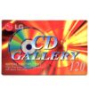 LG CD Gallery 120 Blank Cassette Tape Sealed Type I Korea
