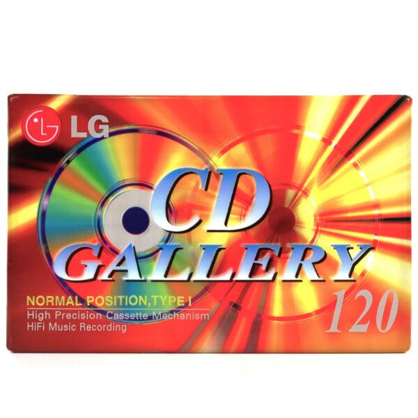 LG CD Gallery 120 Blank Cassette Tape Sealed Type I Korea