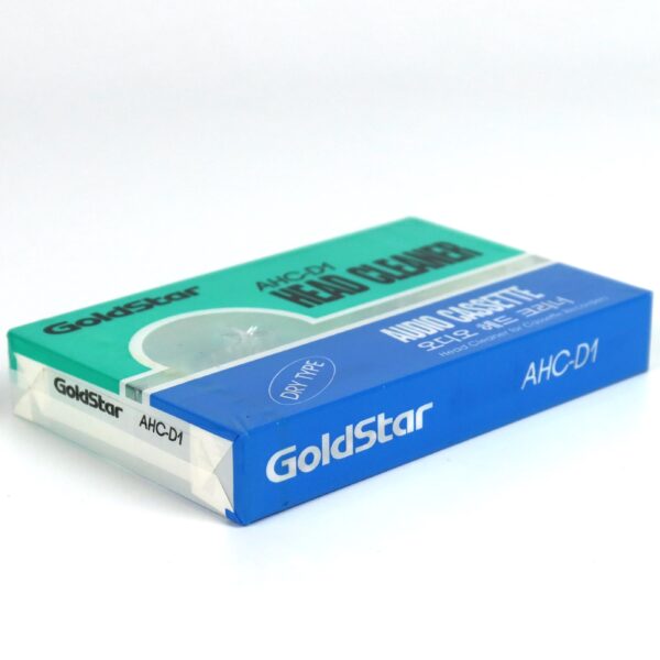 Goldstar AHC-D1 Head Cleaner Dry Type Cassette Tape Sealed Korea