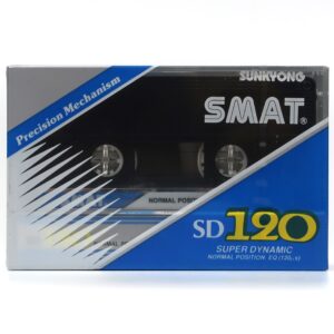 Smat SD 120 Blank Cassette Tape Sealed Type I Korea