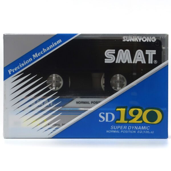 Smat SD 120 Blank Cassette Tape Sealed Type I Korea