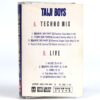 Seo Taiji And Boys - Techno Mix & Live Album Cassette Tape + Insert K-Pop 1992