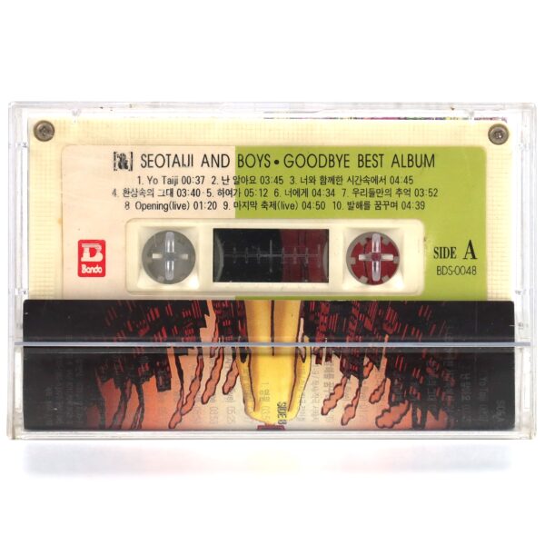 Seo Taiji And Boys - Goodbye Best Album Cassette Tape K-Rock 1996 [read]