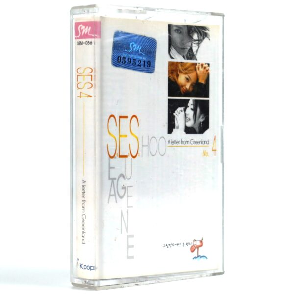 S.E.S - A Letter From Greenland 4th Album Cassette Tape 90s K-Pop 2000 SM