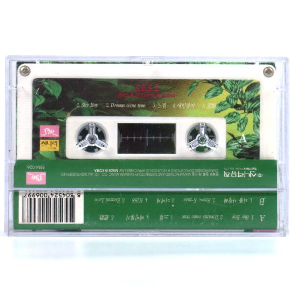 S.E.S - Sea & Eugene & Shoa 2nd Album Cassette Tape 90s K-Pop 1998 SM