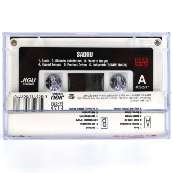 Sadhu - The Trend Of Public Opinion Album Cassette Tape Korean Death Metal 1996