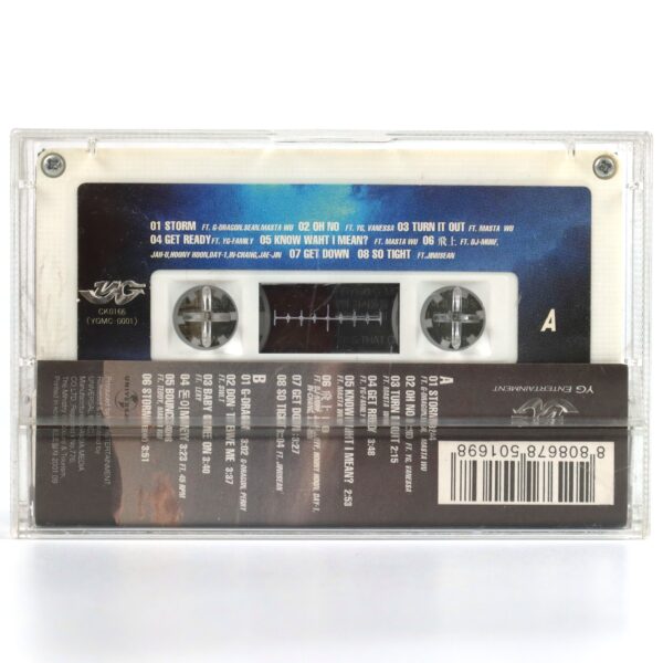 Perry - Perry By Storm Album Cassette Tape K-Rap Hip Hop 2001 YG G-Dragon