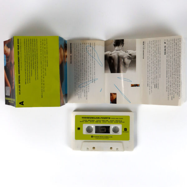 Yoo Seung Jun - Over and Over Album Cassette Tape 90s K-Pop 1999