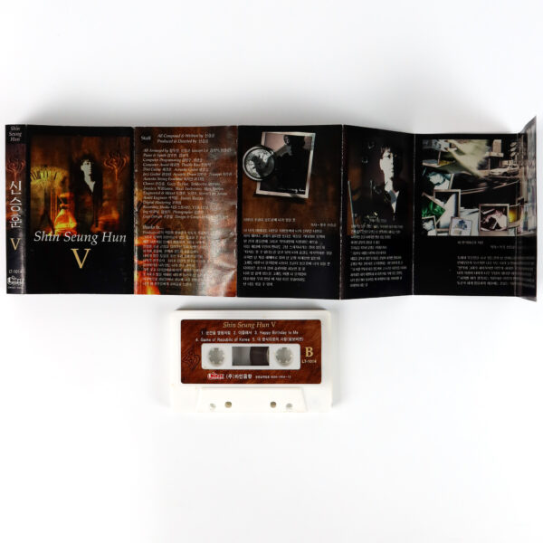 Shin Seung Hun - V: To Heaven Album Cassette Tape 90s K-Pop 1996