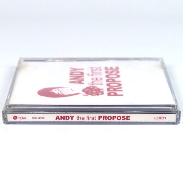 Andy - Propose Single Album CD K-Pop 2008 Shinhwa Solo