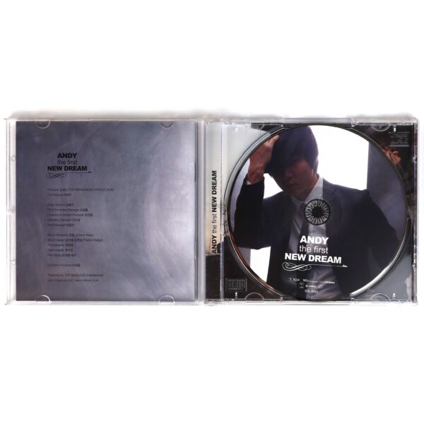 Andy - New Dream Album CD Promo K-Pop 2008 Shinhwa Solo