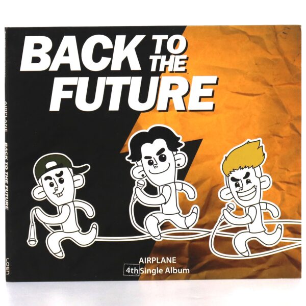 AirPlane - Back To The Future 4th Single Album CD Promo K-Pop 2014