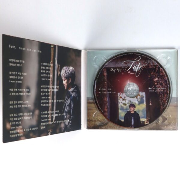 Boy Kim - Fate Single Album CD Promo K-Pop Ballad 2018