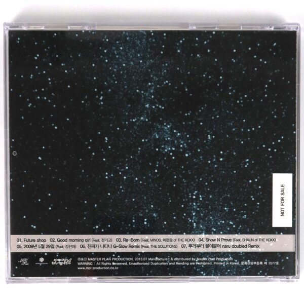 Born Kim - Future Shop Album CD Promo Korean Hip Hop K-Rap 2013