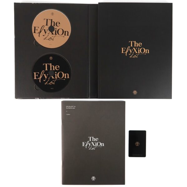 Exo Planet #4: The ElyXiOn dot Photobook & Live Album CD Photocard Set K-Pop