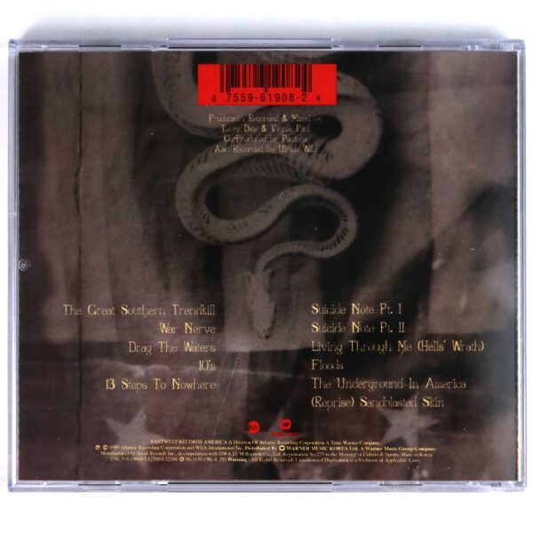 Pantera - The Great Southern Trendkill Korean CD Album Korea