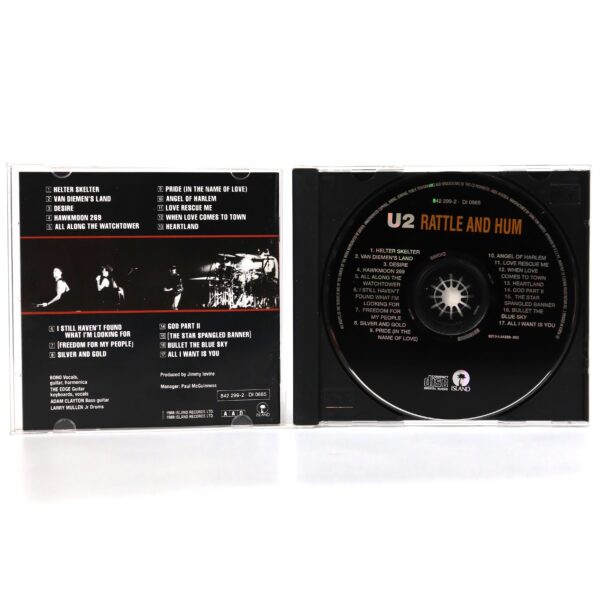 U2 - Rattle And Hum Korean CD Album Korea Universal