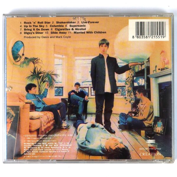 Oasis - Definitely Maybe Korean Album CD Korea