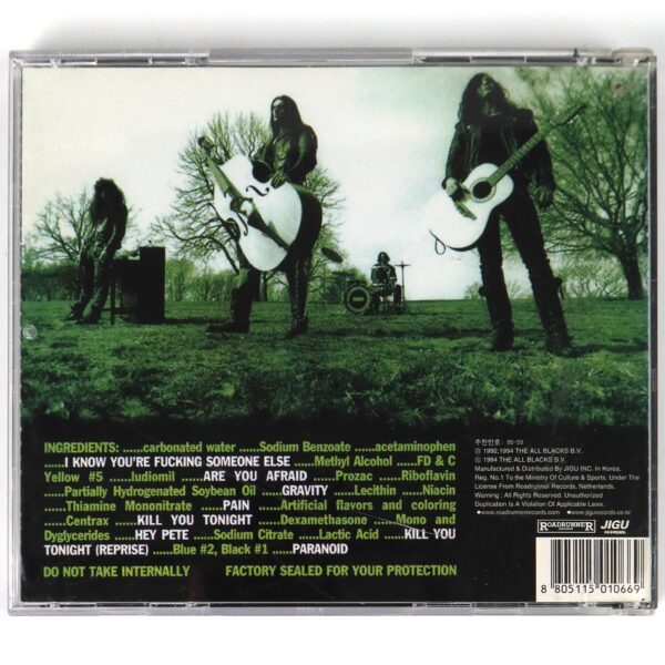 Type O Negative – The Origin Of The Feces Korean CD Album Korea