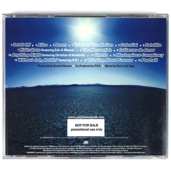 P.O.D. - Satellite Korean CD Album Promo Korea