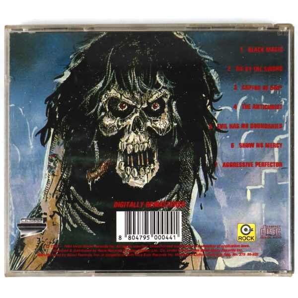 Slayer - Live Undead Korean CD Album Korea [water damage, read]