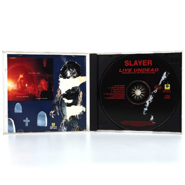 Slayer - Live Undead Korean CD Album Korea [water damage, read]