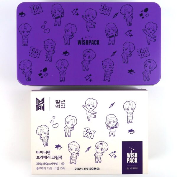 BTS TinyTAN x Cheongnyeon Rice Cake Tin Packaging Set Official Goods