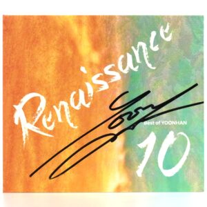 Yoonhan - Renaissance 10th Anniversary Signed CD Album Promo K-Pop 2021