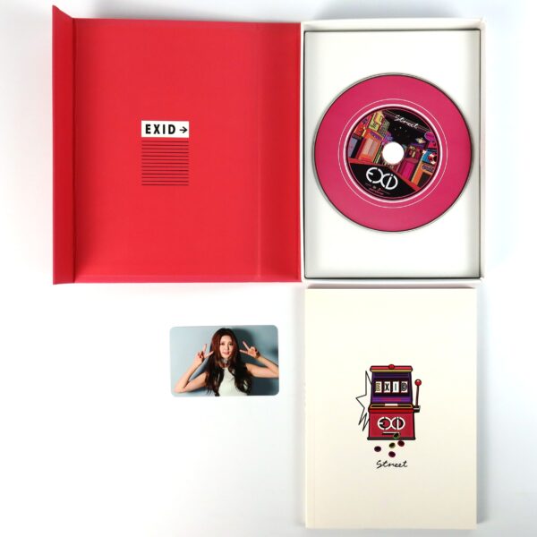 EXID - Street 1st Studio Album CD + Jeonghwa Photocard K-Pop 2016