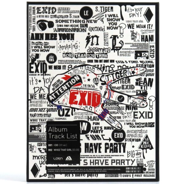 EXID - Holla 1st Digital Single Album CD Promo 2012
