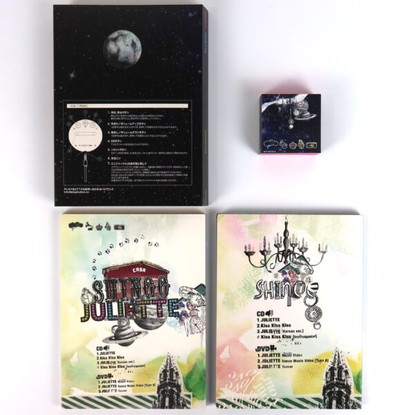 Shinee - Juliette Japan CD DVD Play Button Minho PC K-Pop 2011