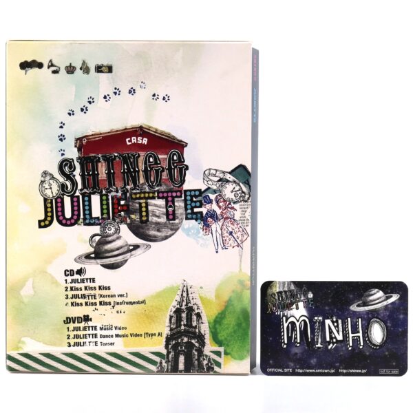Shinee - Juliette Japan CD DVD Play Button Minho PC K-Pop 2011