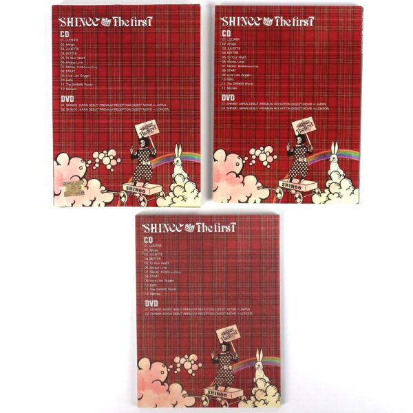 Shinee - The First Japan Album [Korean Ver.] CD + DVD Set K-Pop 2011
