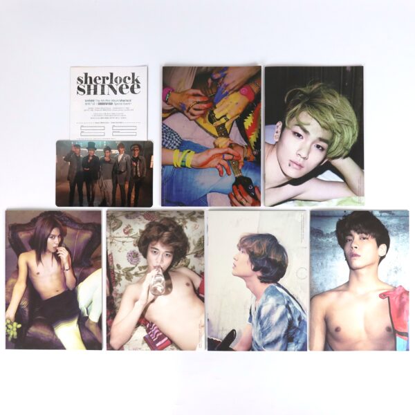 Shinee - Sherlock [Key Ver.] The 4th Mini Album CD + Group Photocard K-Pop 2012
