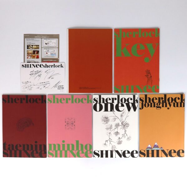 Shinee - Sherlock [Key Ver.] The 4th Mini Album CD + Group Photocard K-Pop 2012