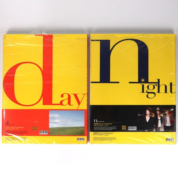 Shinee The First Photobook Day & Night Version Set DVD K-Pop 2009