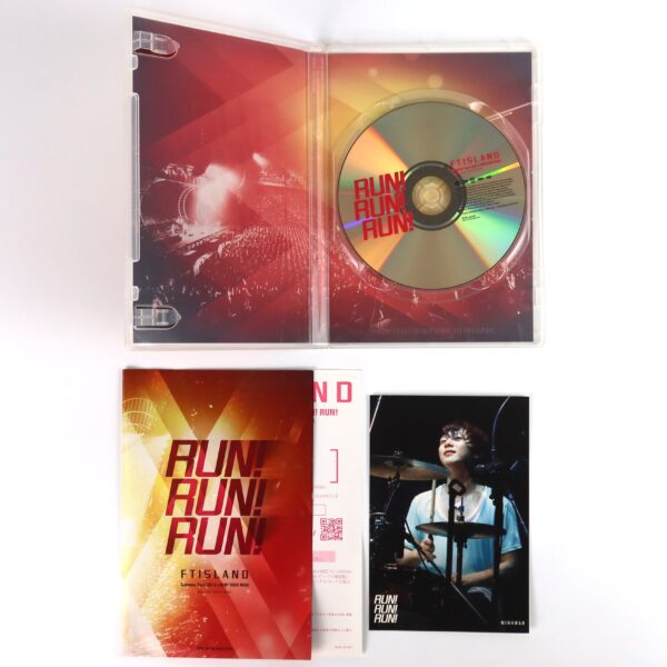 FTIsland - Summer Tour 2012 + Run! Run! Run! 2012 Japan DVD K-Pop Rock 2012