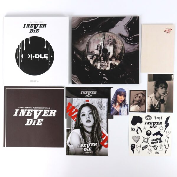 (G)I-DLE - I Never Die [Spoiled Ver.] 1st Full Album CD Gidle 2022